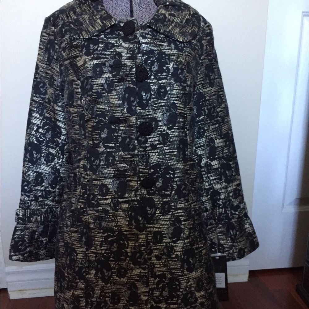 Rocket brocade coat